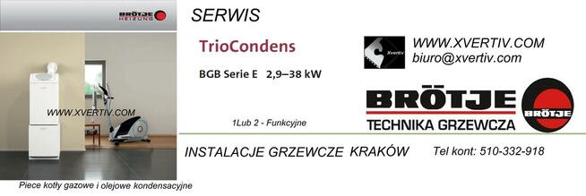 BROTJE WHBC_28/33C_Cena 2-Funkcyjny Piec GazowyKondensacyjny