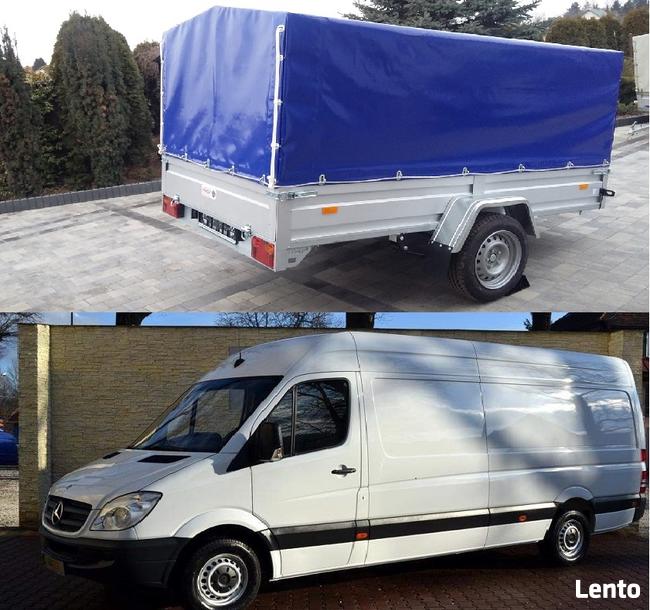 Autolaweta wynajem lawety przyczepy busa 9os. dostawczego