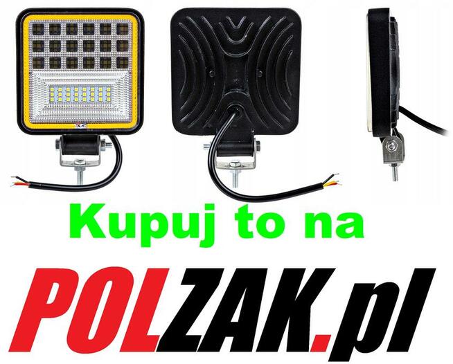 Lampa robocza panel LED 126W Szperacz Case Claas Ursus Zetor