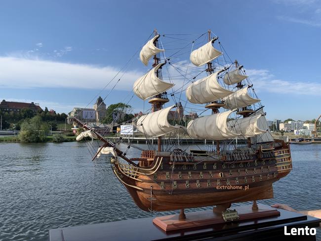 Drewniana Replika statku Żaglowca HMS Victory 95cm