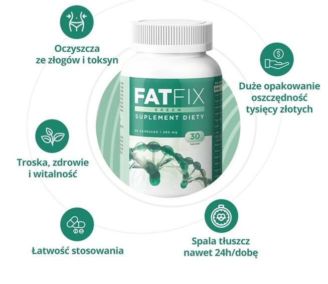 Fatfix tabletki na odchudzanie 30sztuk