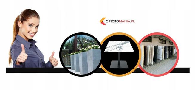 Spiek Kwarcowy BIANCO STATUARIO VENATO stół, blat.