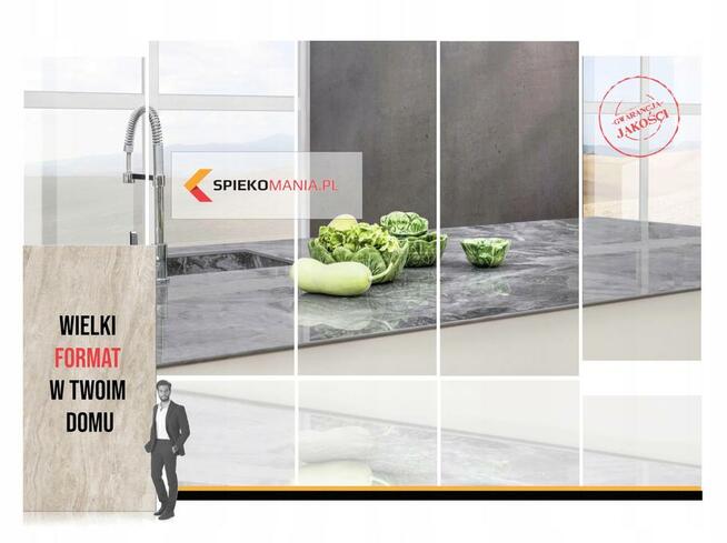 Spiek Kwarcowy Carrara stół, blat.