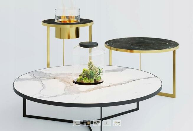 Spiek Kwarcowy BIANCO STATUARIO VENATO stół, blat.