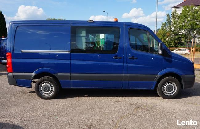 VW Crafter Brygadowy, Doka, Mixt Bus 6 osobowy Polski Salon!