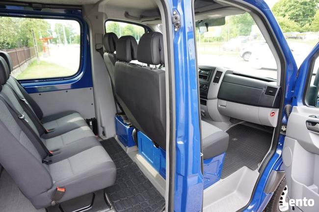 VW Crafter Brygadowy, Doka, Mixt Bus 6 osobowy Polski Salon!
