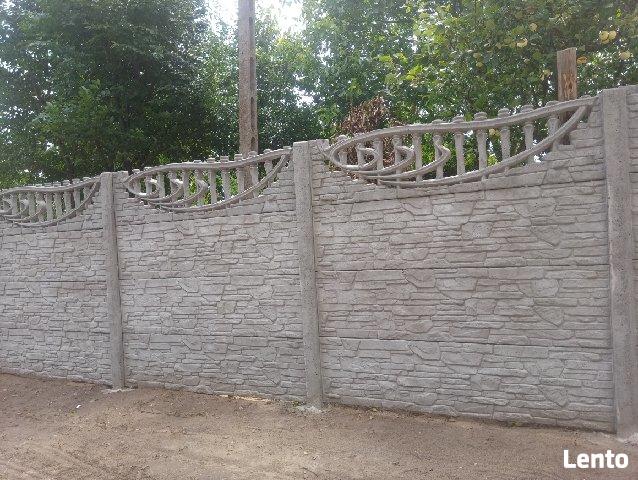 Ogrodzenie panelowe BETONOWE / płot betonowy z płyt