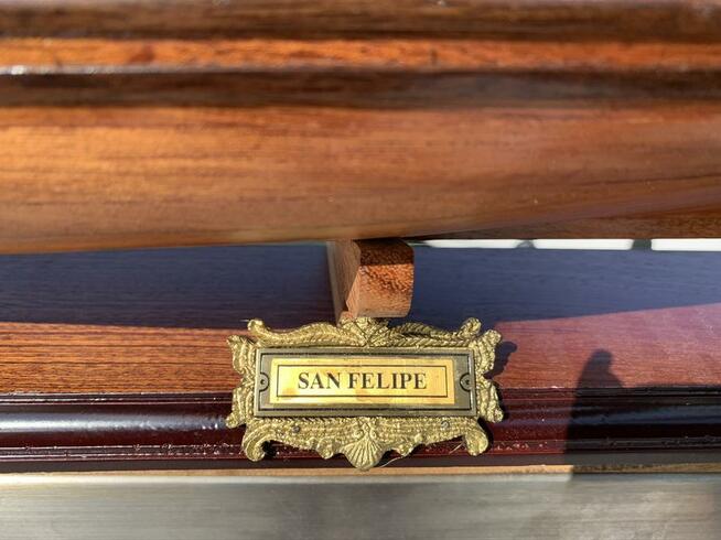 Drewniana replika statku SAN FELIPE 95cm