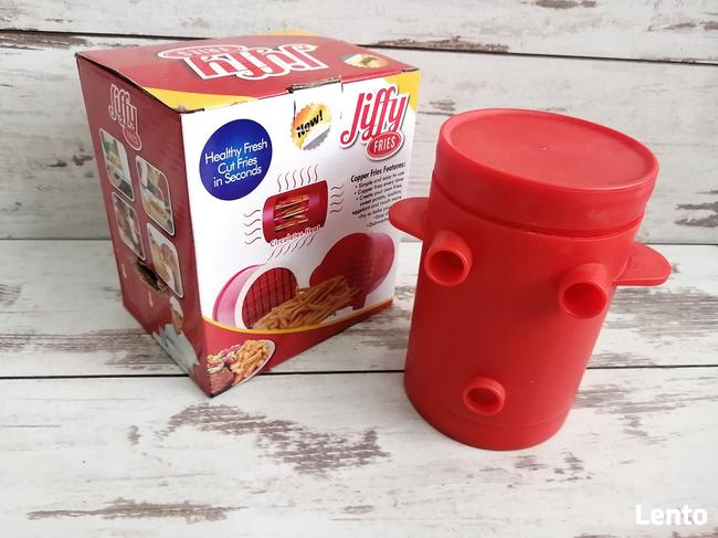 KRAJALNICA DO FRYTEK 2w1 JIFFY FRIES PIECZENIE BEZ TŁUSZCZU