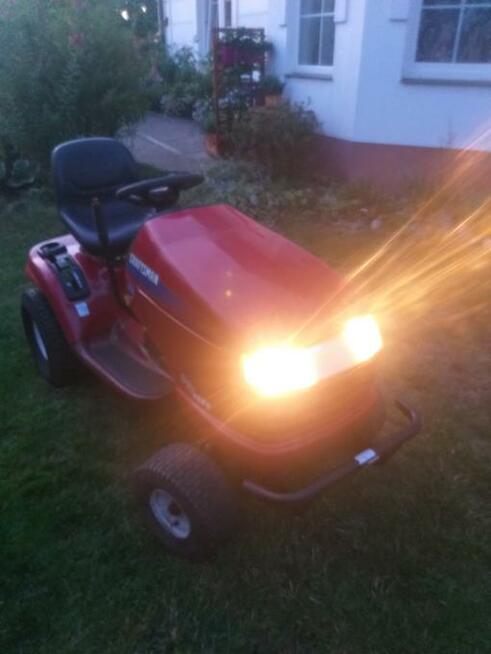 Traktorek-kosiarka Craftsman + siewnik gratis