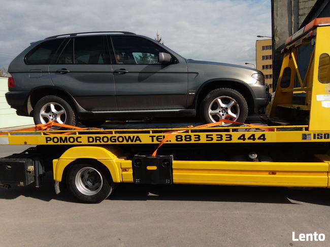 Pomoc drogowa 24h/ 7 autolaweta holowanie transport Jarosław