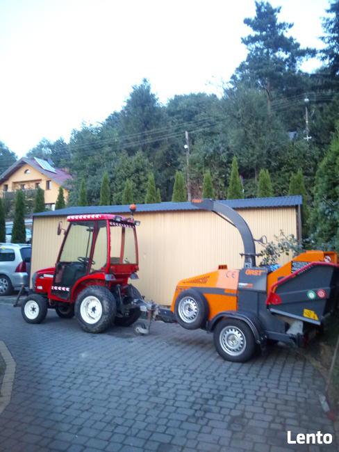 Czyszczenie działek z zarosli drzew korzeni rekultywacja