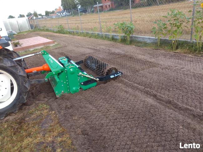 Minitraktor, Glebozgryzarka separacyjna - Usługi ogrodnicze
