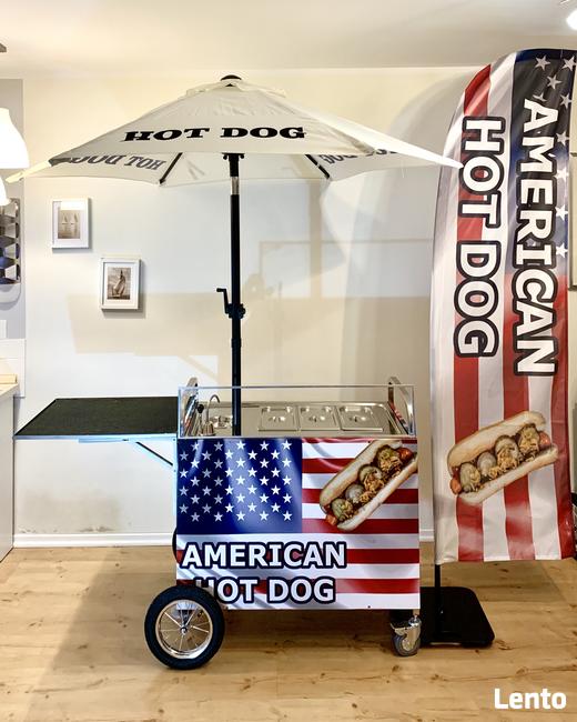 Wózek gastronomiczny hot dog bezprądowy nowy wysyłka sanepi