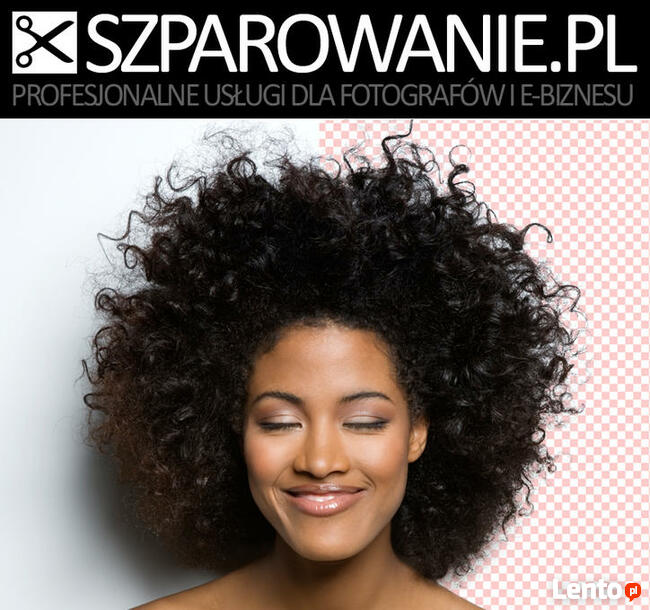 Szparowanie zdjęć / usuwanie tła / białe tło