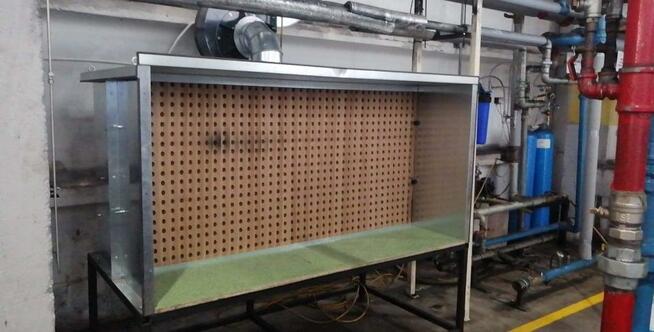 Ściana lakiernicza 2000 mm X 2000 mm - Falownik + tłumik