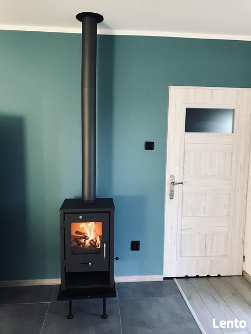 Domek letniskowy, „Stodoła” z kominkiem.