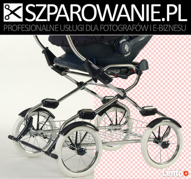 Szparowanie zdjęć / usuwanie tła / białe tło