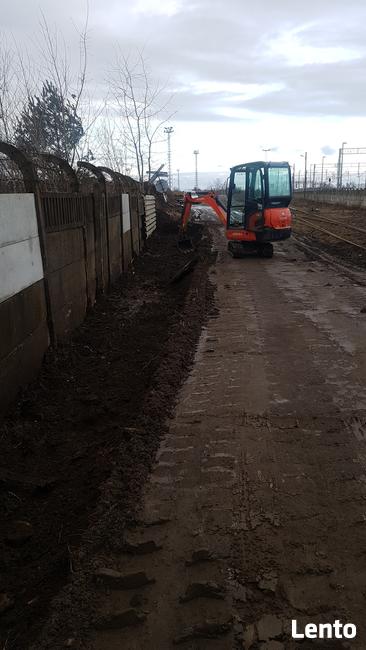 MINIKOPARKA Strzelin Usługi WYNAJEM Mini koparki