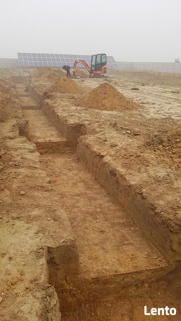 MINIKOPARKA Strzelin Usługi WYNAJEM Mini koparki