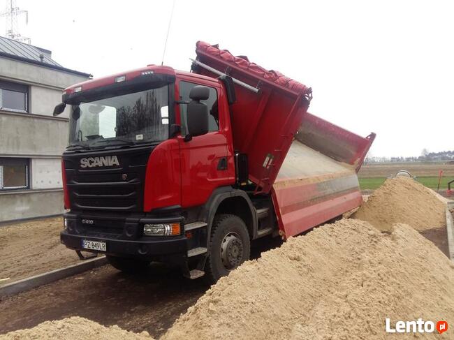 Piasek, Pospółka, Żwir, Podsypka, Kamyszek, Ziemia, Transport