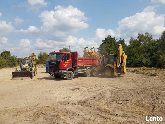 Prace Ziemne, Wykopy, Koparka, Transport, Wywrotka, Usługi