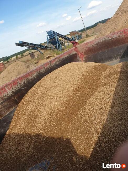 Piasek, Pospółka, Żwir, Podsypka, Kamyszek, Ziemia, Transport