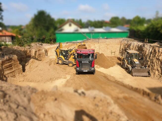 Prace Ziemne, Wykopy, Koparka, Transport, Wywrotka, Usługi