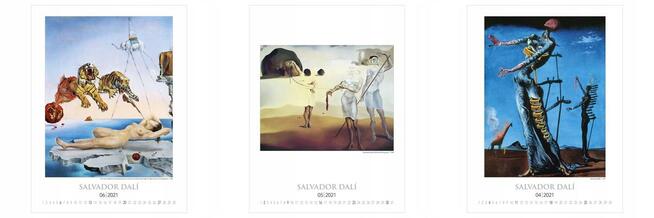 Salvador Dali reprodukcje 13 obrazów plakaty