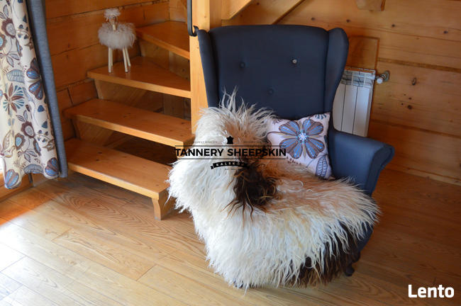 Skóra Owcza-Skóry Owcze Kolory Naturalne Kręcony Włos Island