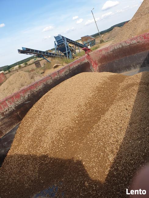 Piasek, Pospółka, Żwir, Podsypka, Kamyszek, Ziemia, Transpor