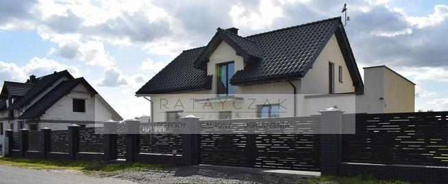 Ogrodzenie wycinane CNC laser nowoczesne, frontowe