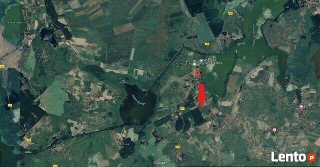 Malowanicza działka Mazury KW nieopodal jeziora