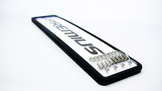 SILIKONOWA ramka do tablic rejestracyjnych 1 szt.