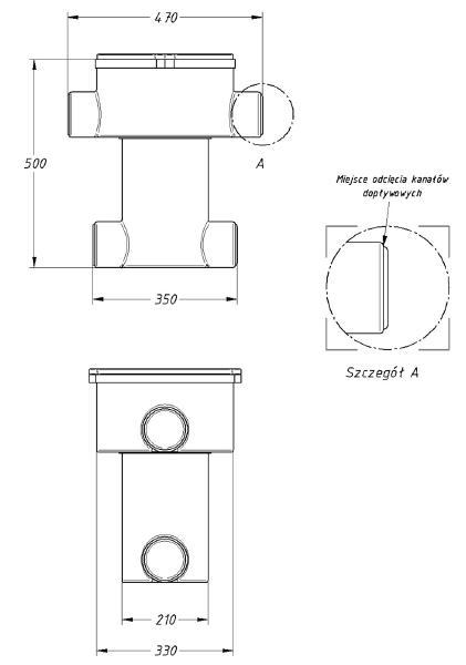 Filtr do deszczówki podziemny