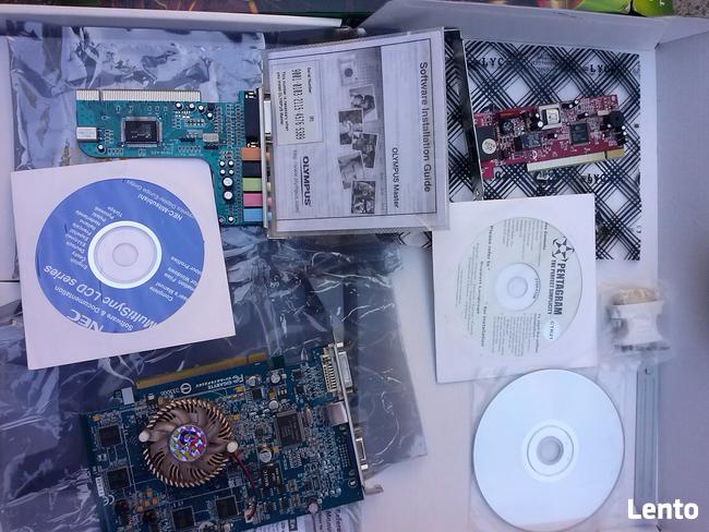 Karta graficzna Radeon X 700 PRO PCI-EXPRESS, 350 zł.