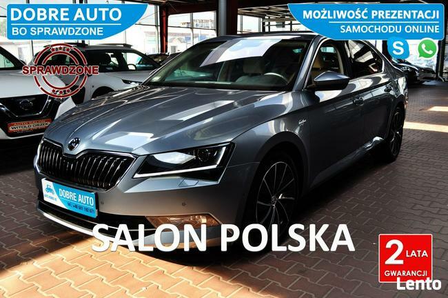 Škoda Superb 2.0 190KM DSG 4x4 L&K Webasto Wentylacja CANTON KAMERA FV23%