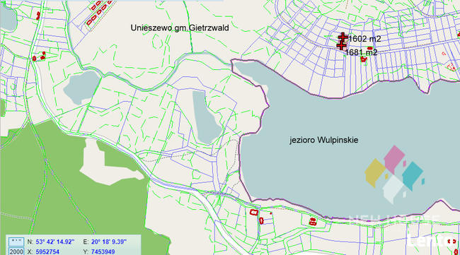 Działka budowlana w pobliżu Jeziora Wulpińskiego