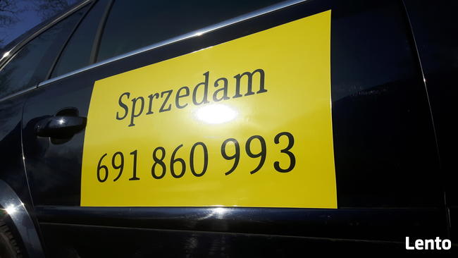 Oznaczenia taxi LAMINOWANY MAGNES naklejka na folii samochód