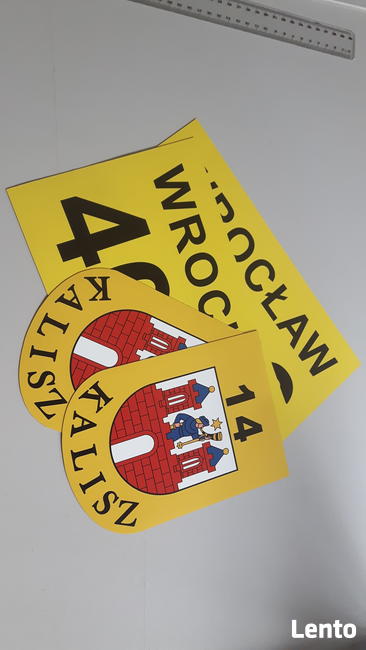 Oznaczenia taxi LAMINOWANY MAGNES naklejka na folii samochód