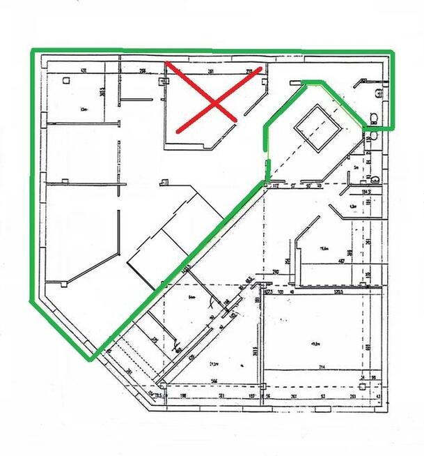Pow. biurowa 210 - 180 Kasprowicza 47 przy stacji metra