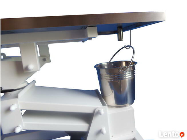 Stół z elektrycznie regulowanym blatem weterynaryjny