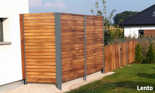 ogrodzenia drewniane, farmerskie , pergole i inne