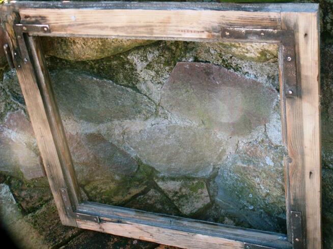 Rama okienna, lustro, grill, wędzarnia, altana 51x46