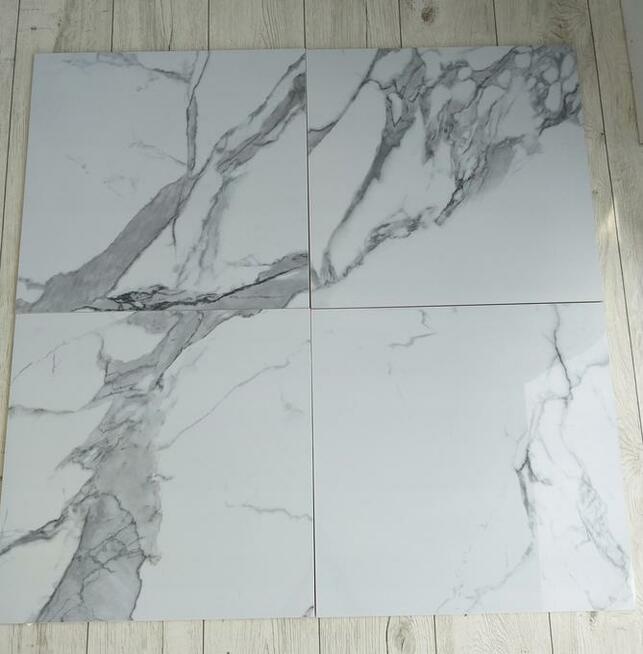 Płytki łazienkowe marmur biały Collonata 60x60