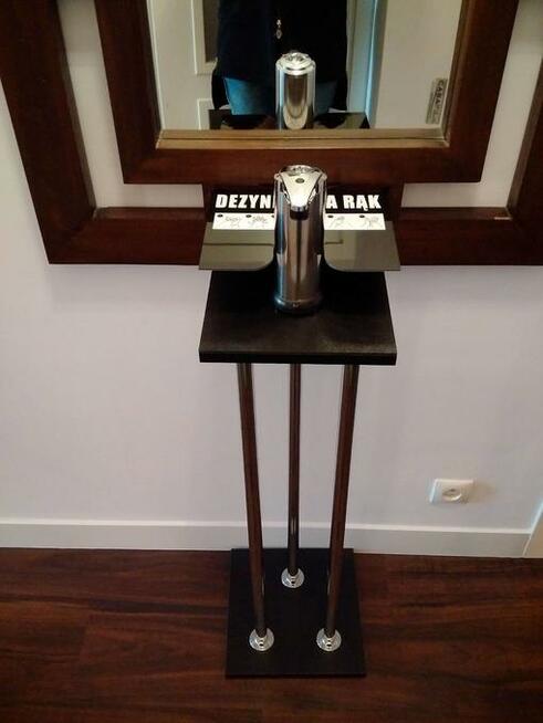 Stojak, dozownik, stand do dezynfekcji automatyczny