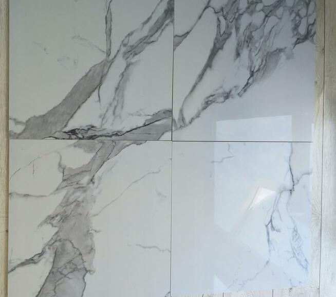 Płytki łazienkowe marmur biały Collonata 60x60