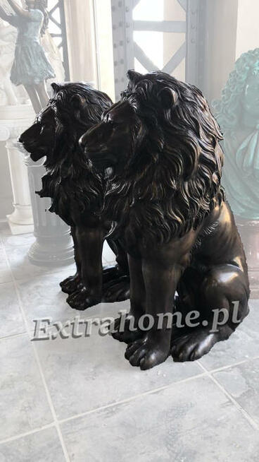 Replika Lwa The South Bank Lion” 365cm, rzeźba z brązu Lew