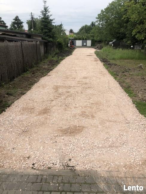 Piasek Kruszywo Żwir płukany Czarnoziem TRANSPORT 1-25 tony