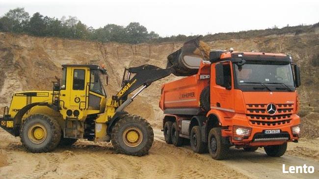 Piasek Kruszywo Żwir płukany Czarnoziem TRANSPORT 1-25 tony